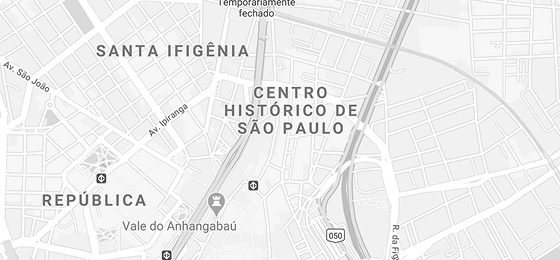 mapa marcando o endereço em Campinas centro, 25 - São Paulo - SP